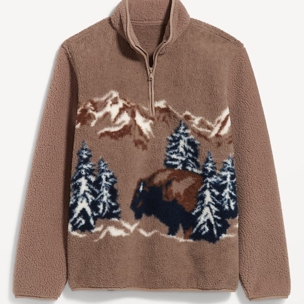 NWT Old Navy Bison Fleece